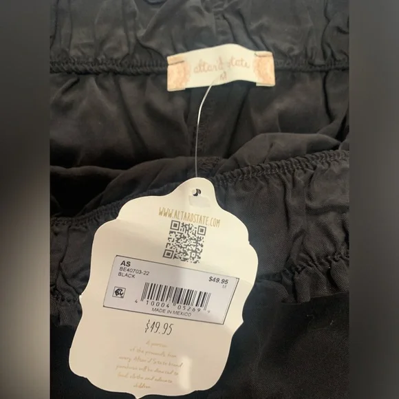 Brand new with tags, Altar’d State women’s shorts, black, size M - Picture 2 of 4